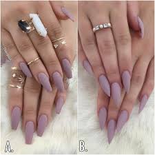 So coffin nails are long af and they're shaped like, ya know, coffins. Coffin Nails Vs Stiletto New Expression Nails