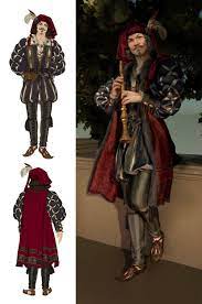 Artstation Minstrel Beth Hobbs Minstrel Minstrel Show Medieval Clothing