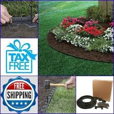 Use it to create a border for a garden or tree planting as well as for bracing up patio pavers, sidewalk bricks or rock barriers. 40 Ft No Dig Edging Kit Garden Edge Retainer Border Lawn Landscape High Quality Dimex Plastic Landscape Edging Landscape Edging Lawn And Landscape