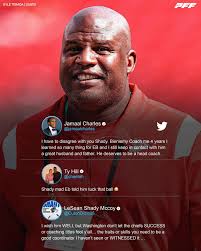 Tyreek Hill and Jamaal Charles defend Eric Bieniemy after LeSean McCoy took  some shots 👀