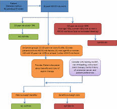 flow diagram of which patients with diabetes should receive