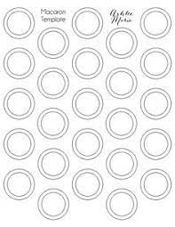 Print out macaron template and place it underneath the parchment paper on a baking tray. 17 Macaron Templates Ideas Macaron Template Macaroon Template Templates