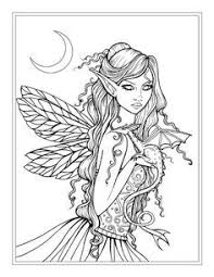 Amy Brown Fairy Coloring Book Fairy Myth Mythical Mystical Legend Elf Dragon Coloring Page Fairy Coloring Fairy Coloring Book