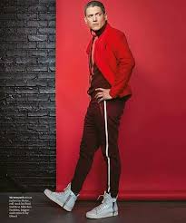 New Photo With Went Amazing This Man Is Awesome Red Style Wentworthmilleractorwriter Wentwort Wentworth Miller Wentworth Miller Prison Break Prison Break