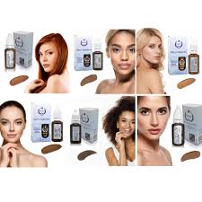 Microblading pigment yellow lighten yellow lighten may be applied after a procedure to tone down any color brow. Amazon Com Microblading Pigments Biotouch For Eye Brows 6 Bottles Cosmetic Tattoo Ink Microblading Supplies Microblading Colors Beauty