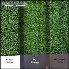 Serves as a living privacy fence to provide privacy from street traffic and neighbors. Artificial Boxwood Privacy Hedge Artificial Plants Outdoor Artificial Plants Grass Backdrops