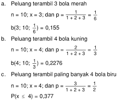 Dari suatu kotak berisi 6 bola warna putih. Sebuah Kotak Berisi Bola Merah Kuning Dan Biru Dengan Perbandingan 1 2 3 Dari Kotak Mas Dayat