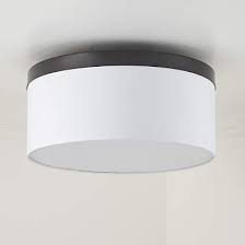 Anders Black Drum Flush Mount Light Reviews Crate And Barrel In 2021 Flush Mount Lighting Black Flush Mount Light Flush Mount Ceiling Lights