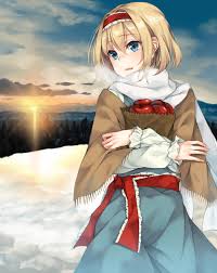 In linen in butterflies and joyfully smiles. Short Hair Blonde Blue Eyes Anime Anime Girls Sunset Snow Apples Hd Wallpapers Desktop And Mobile Images Photos