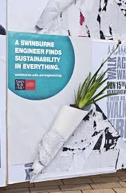 Outdoor Ad Swinburne University Sustainability Sustainability University Ads