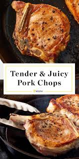 How To Cook Tender Juicy Pork Chops In The Oven Recipe Juicy Pork Chops Perfect Pork Chops Pork Chop Recipes Baked