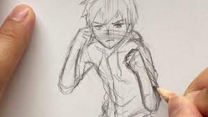 Add a bridge and a tip to the nose. How To Draw Anime 50 Free Step By Step Tutorials On The Anime Manga Art Style