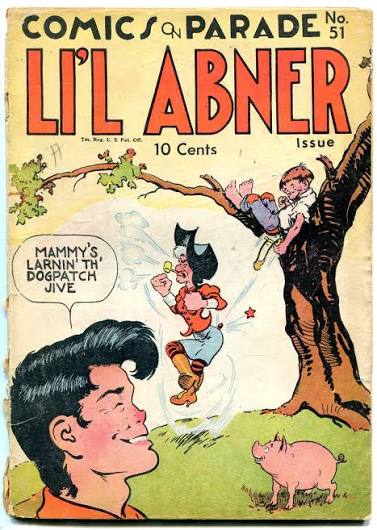 LI'L ABNER-COMICS ON PARADE #51 1945-...