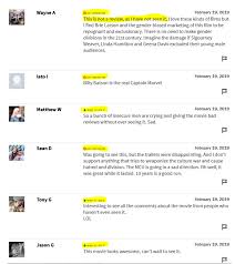 Rotten tomatoes is telling us that 92% of vetted critics gave the film a positive review. Media Claims Captain Marvel Is Being Review Bombed By Trolls Fanboys Even Though There Are No Reviews World Of Reel