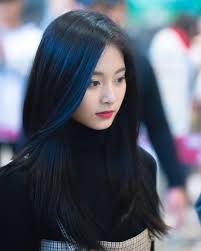 Blue Hair Kpop Hair Color Korean Hair Color Blue Hair
