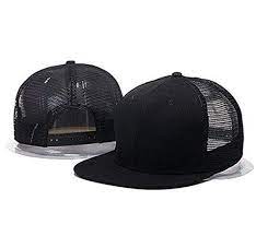Vincentdeep Unisex Girls Boys Baseball Cap Trucker Hat Blank Curved Hat Mesh Plain Patchwork Adjustable Panel Flat B Trucker Hat Womens Fashion Vintage Trucker