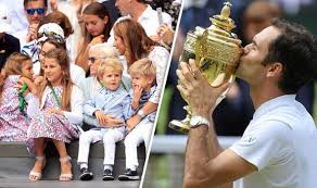 Roger federer's wife mirka wanted them to have kids early for a special reason. Roger Federer Wimbledon Winner In Tears As Children See His Triumph Tennis Sport Express Co Uk