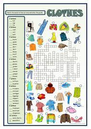 clothes worksheet free esl printable worksheets made by teachers english activities exercises kids 