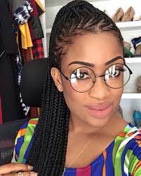 Nattes Couchees These Remind Me Of Harry Potter Glasses But More Chic Somehow Round Black Wire Fram Cornrow Hairstyles Braided Hairstyles Black Hair Makeup