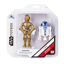 C 3po And R2 D2 Action Figure Set Star Wars Toybox Shopdisney Action Figures Star Wars Toy Boxes