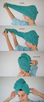 Superior materials, fit, & design. Knitting Pattern After Shower Hair Turban My Poppet Makes Handmade Knitting Hair Towel Pattern Small Knitting Projects