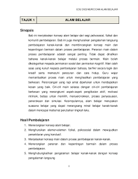 Guru mengajak seluruh siswa berkonsentrasi kemudian dijelaskan cara permainan tahap demi tahap. Pdf Rangka Isi Pelajaran Rabiatul Ahzarisham Academia Edu