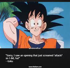 Dragon ball z quotes goku. Goku Quotes That Will Make You Laugh Out Loud And Motivate You 2021