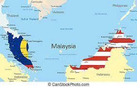 All travel destinations have their detailed map: Thailand And Malaysia Map Elements Of This Image Furnished By Nasa 3d Rendering Canstock