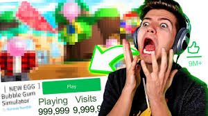 World S Most Popular Roblox Game Bubble Gum Simulator In 2020 Roblox Roblox Funny Bubble Gum
