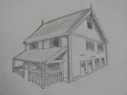 Image Result For Tweepuntsperspectief Gebouwen Huis Tekenen Perspectief Tekening Gebouwen
