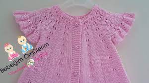 Firfirli Sirine Yelegi Youtube Baby Knitting Patterns Bebek Yelek Orgu