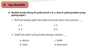 Maybe you would like to learn more about one of these? Jawaban Pg Dan Esai Bab 7 Pai Kelas 9 Halaman 162 Beriman Kepada Qada Dan Qadar Bastechinfo