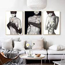See more ideas about centerpieces, black and white centerpieces, wedding centerpieces. Minimalist Black And White Portrait Rose Flower Beauty Sex Woman Body Canvas Painting Poster Wall Pictures Living Room Decor Buy At The Price Of 4 12 In Aliexpress Com Imall Com