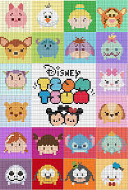 ravenpuff magic stuff tsum tsum squares perler bead