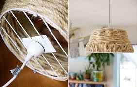 See more of abat jour on facebook. Diy Woven Rope Pendant Lamp For A Country Look Rope Pendant Lamps Diy Lamp Shade Diy Pendant Light