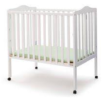 Delta Children Folding Portable Mini Crib With 1 5 Inch Mattress White Walmart Com In 2020 Mini Crib Delta Children Portable Baby Cribs