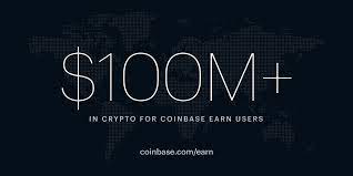 Coinbase is a cryptocurrency platform located in the usa. Coinbase Earn Now Allows Users In 100 Countries To Earn Their Share Of 100m In Cryptocurrency By Coinbase The Coinbase Blog