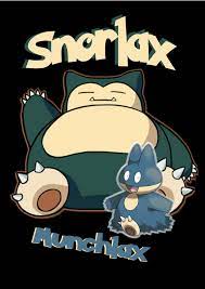 Here are the fanarts of. Snorlax And Munchlax T Shirt Idea By Nordicberry On Deviantart