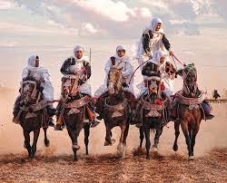 فرسان ليبيا Libya Arabian Art Africa