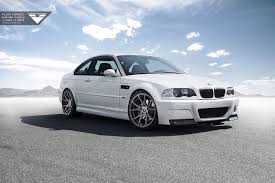 Bmw E46 M3 With Vorsteiner Wheels Bmw New Bmw Bmw E46