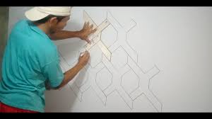 Cat tembok 3d | 3d wall painting, tutorial mengecat dinding motif 3d / 3d wall painting dengan mudah dari proses pembuatan mal dan pengecatan sampai selesai. Trik Bagus Cat Tembok Motif Baru 3d Mural Dinding 3d Optical Illusion Youtube Seni Keren Mural Seni