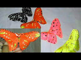How To Make Butterfly With Chart Paper Youtube How To Make