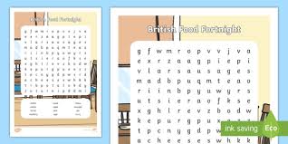 The spruce / kelly miller word search puzzles are a good way for kids to learn n. Ks1 British Children S Food Word Search Primary Resource