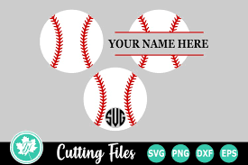 Download Baseball Monograms A Sports Svg Cut File 262820 Cut Files Design Bundles