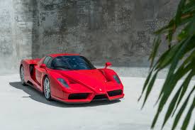 Reflecting its purpose as a serious track day car and its origins, the interior of the enzo is sparse, revealing carbon fiber floors and trimmed leather seats with just enough. Ferrari Enzo Red 35 Curated