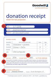 Did You Make A Tax Deductible Donation To Goodwill And Need To Fill Out A Donation Tax Receipt This Step Goodwill Donations Goodwill Donate