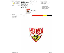 From wikipedia, the free encyclopedia. Vfb Stuttgart Fc Logo Machine Embroidery Design For Instant Download