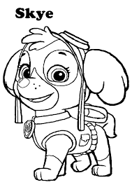 Maybe you would like to learn more about one of these? Sky Paw Patrol Coloring Pages Coloring Home