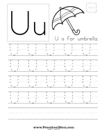 The singing walrus creates fun teaching materials, such as kids songs, educational games, nursery rhymes, and kindergarten worksheets (e.g. Letter U Preschool Printables Preschool Mom