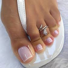 First, soak your feet in warm water, and cleanse them with a foot scrub and pumice stone. Best Pedicure Ideas Pretty Toe Nails Acrylic Toe Nails Toe Nail Color
